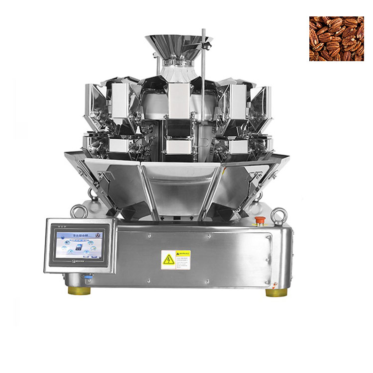 China Automatic 10 heads mini multihead weigher packing machine for ...