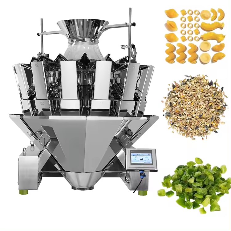 China High Speed Machine Multi-head Weigher Seeds Salad