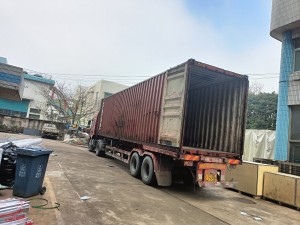 Vietnam'a çivi paketleme hattı nakliyesi