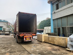 Nail packing line shipping to Vietnam